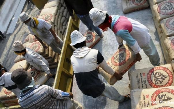 Konsumsi Semen Domestik Tumbuh 14,7% ke 49,8 Juta Ton